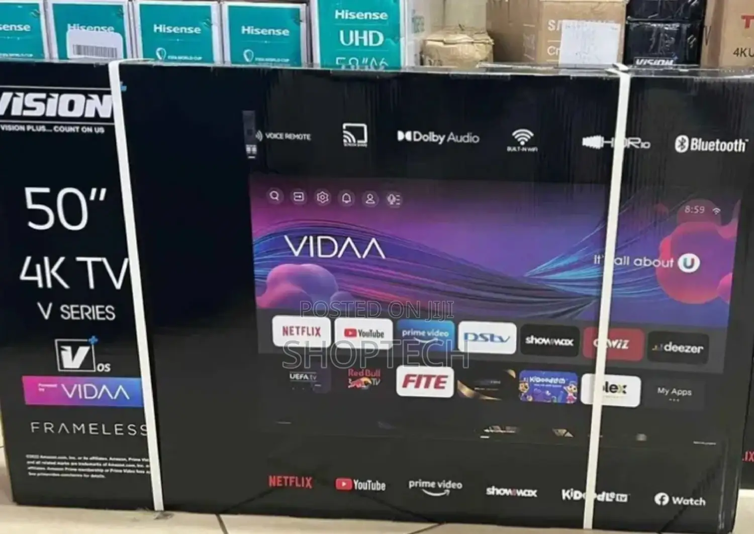 Vision 55 Inches Smart Android Digital Tv.
