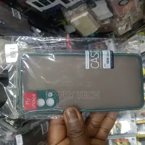 Translucent Frosted Smoke Mobile Cover for Reno 4 Camera Pro