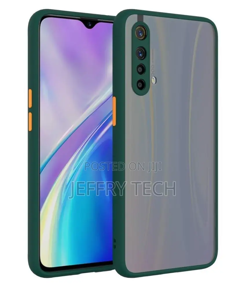 Oppo Reno 3 Pro Bumper Cases Vikefon - Green Smoke Matte Bac