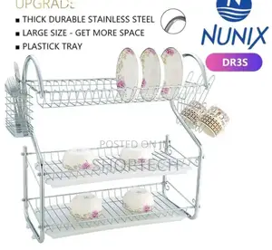 Nunix 3 Tiers Dish Rack