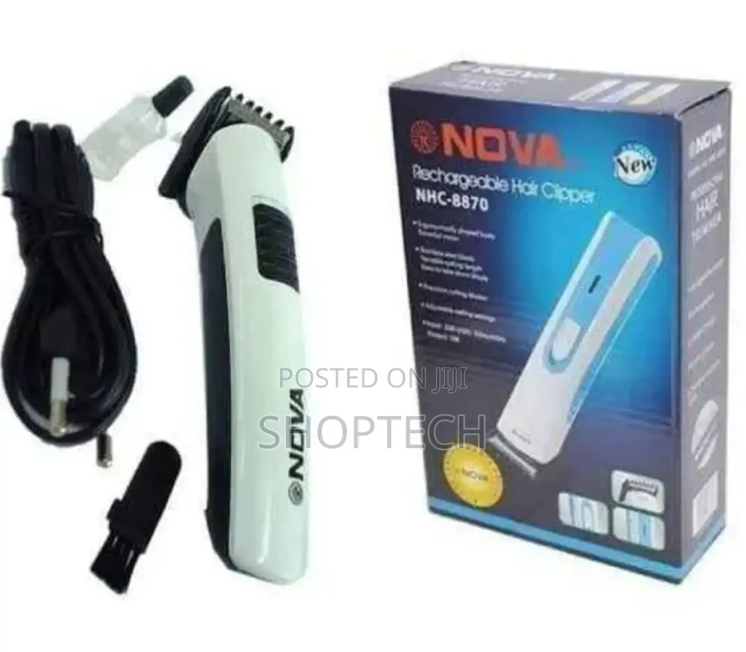 Rechargeable Hair Clippers.
