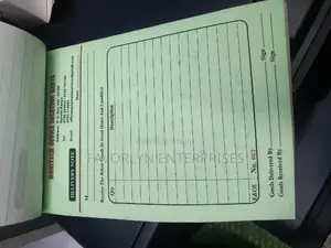Delivery and Invoice Note Receipts