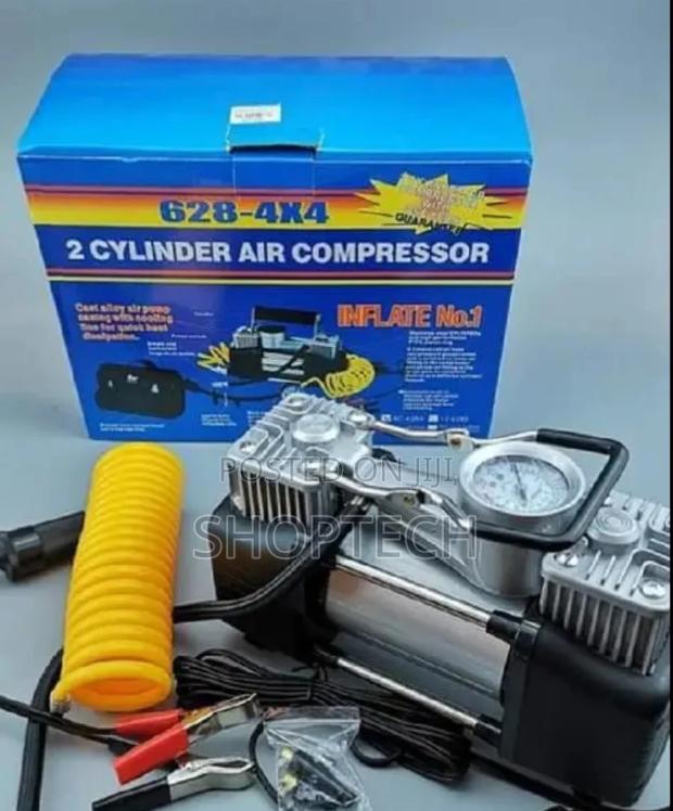 Two Double Cylinder Air Compressor . - main view
