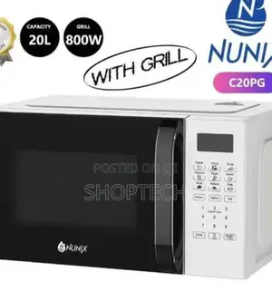 Digital Nunix Microwave With Grill.