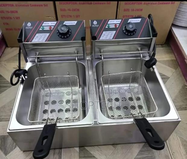 Nunix Double Deep Fryer - main view