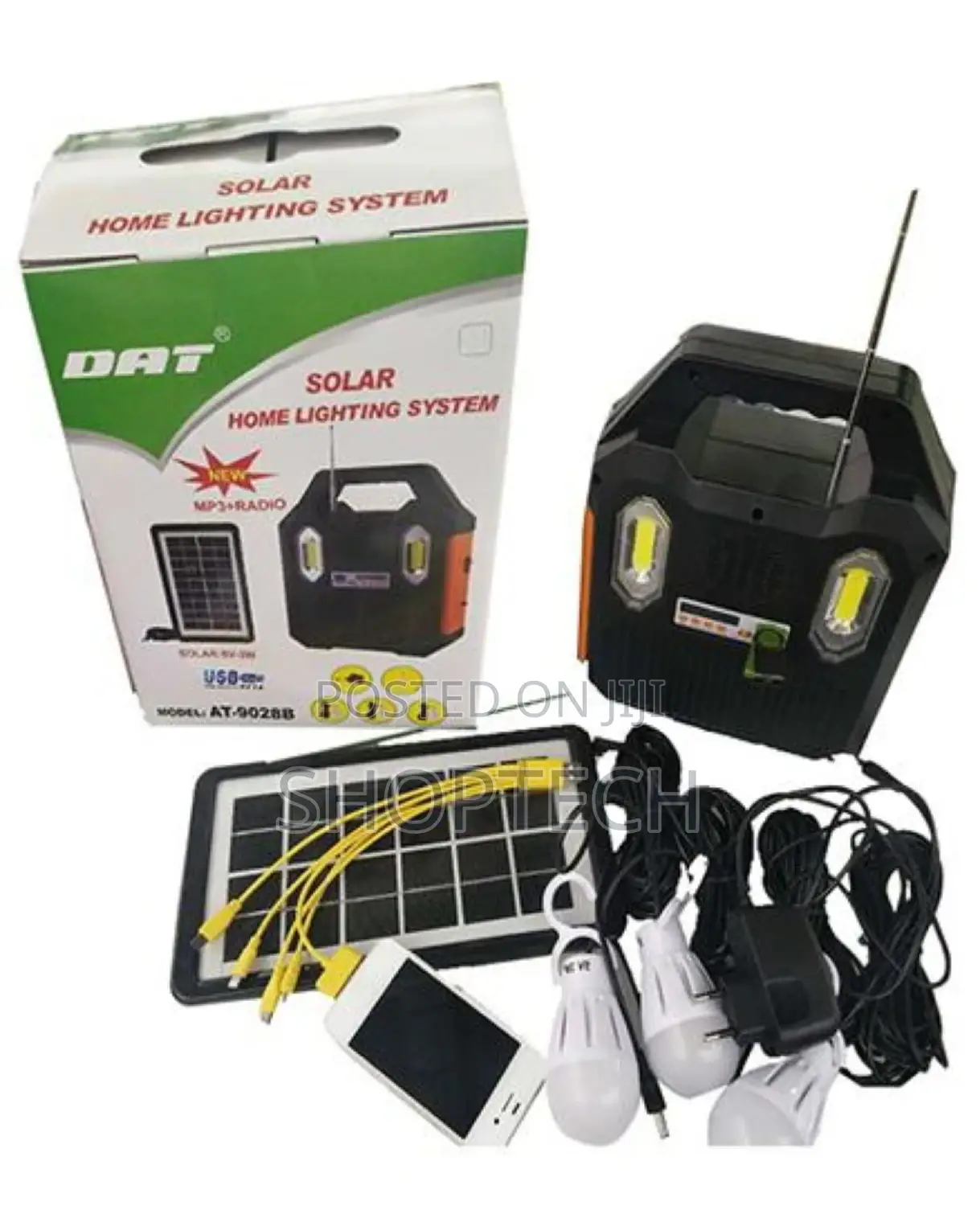 Dat AT-9028B Solar Light Lighting System.