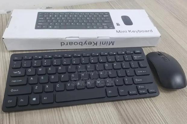 Wireless Keyboard and Mouse.