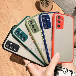 Cover Samsung Galaxy M52 5G Case Colour Frame Translucent M