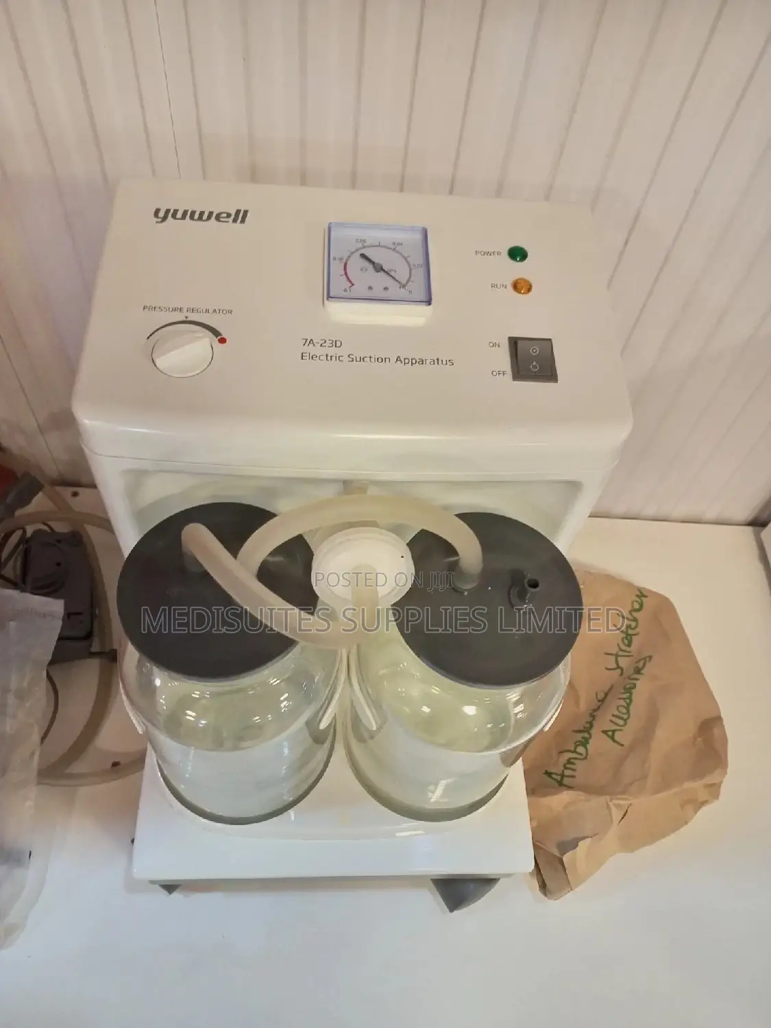 Yuwell 2bottle Suction Machine