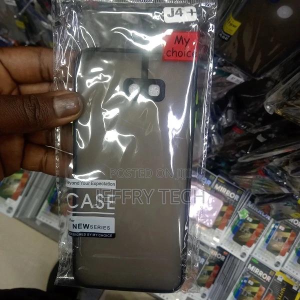 Back Cover for Samsung Galaxy J4 Plus Smoke Back Cover Came