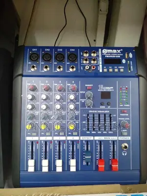 4ch Powered Mixer Usb/Bt