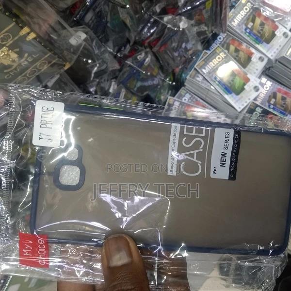 Front Back Case for Samsung Galaxy J7 Prime, (Smoke Cover) - thumbnail 2