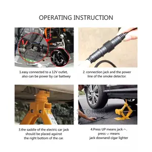 3 Tonne Electric Car Jack With Air Compressor