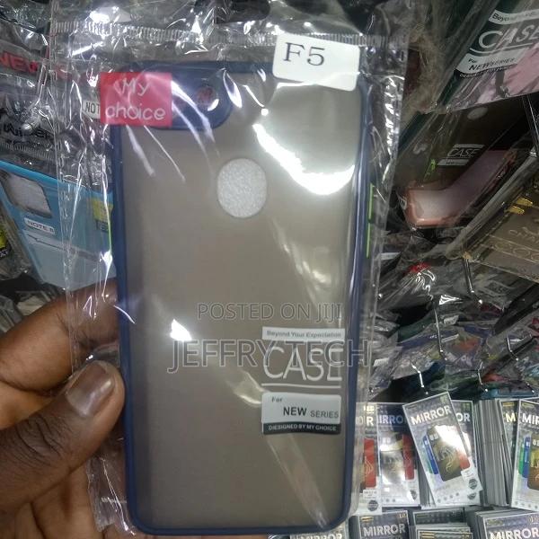 FONECASE Back Cover for Oppo F5, Smoke Back Cover for Oppo F