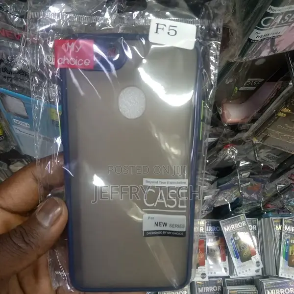 FONECASE Back Cover for Oppo F5, Smoke Back Cover for Oppo F