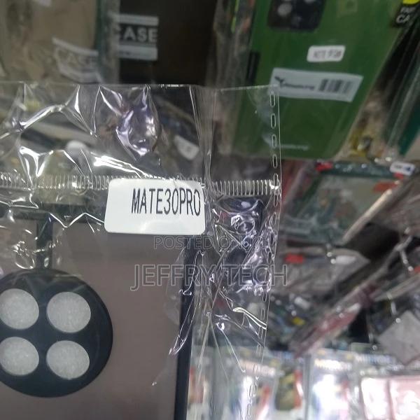 Huawei Mate 30 Pro Shockproof Armor Phone Case Transparent M - thumbnail 4