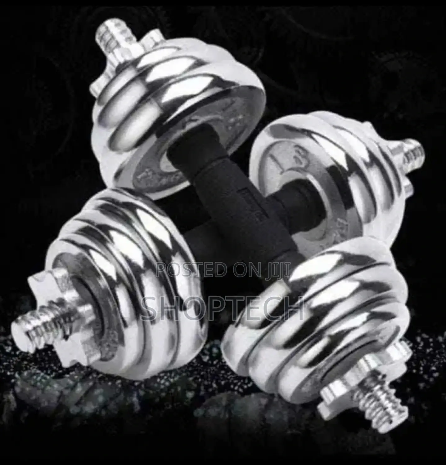 10kgs Chrome Dumbells