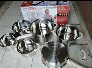 12 Pieces Bominox Cookware Set.