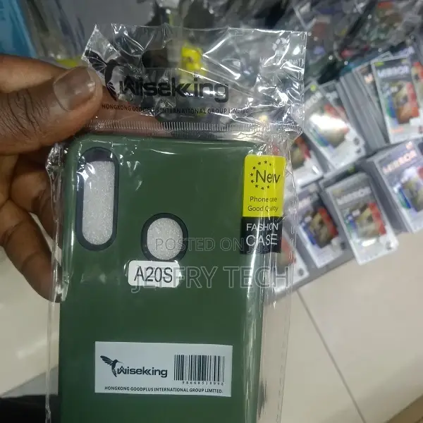 Wise King Armor Back Cover for Samsung A20s
