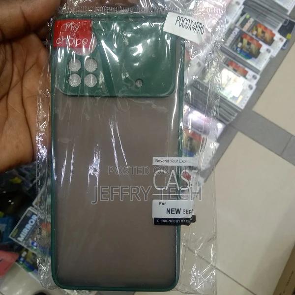 Back Cover for Poco X4 Pro 5G, Poco X4 Pro Matte Smoke Cover - main view