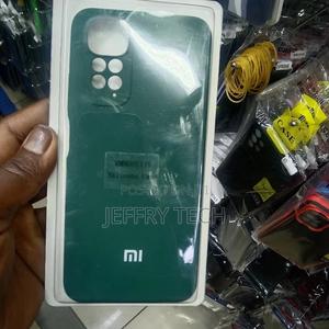 Soft Silicone Protective Back Cover for Redmi Note 11S (Blue - thumbnail 2