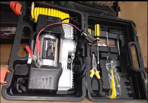 Double Air Compressor With Tools.