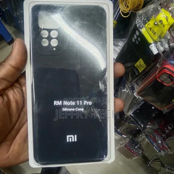 Xiaomi Mi 11 Pro Silicone Case, Slim Silicone Rubber Shockp - thumbnail 3