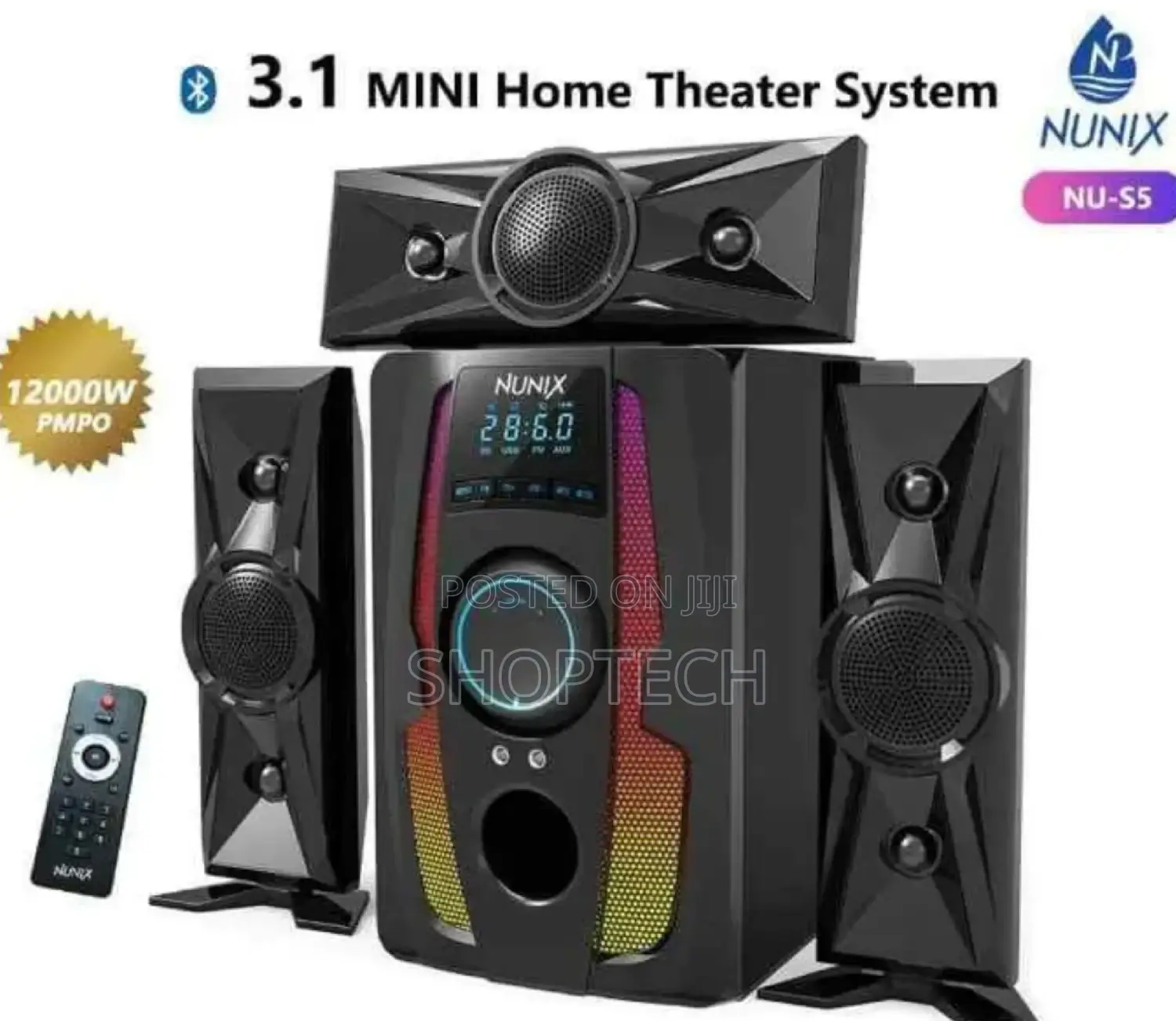 Nunix S5 Multimedia Speaker System