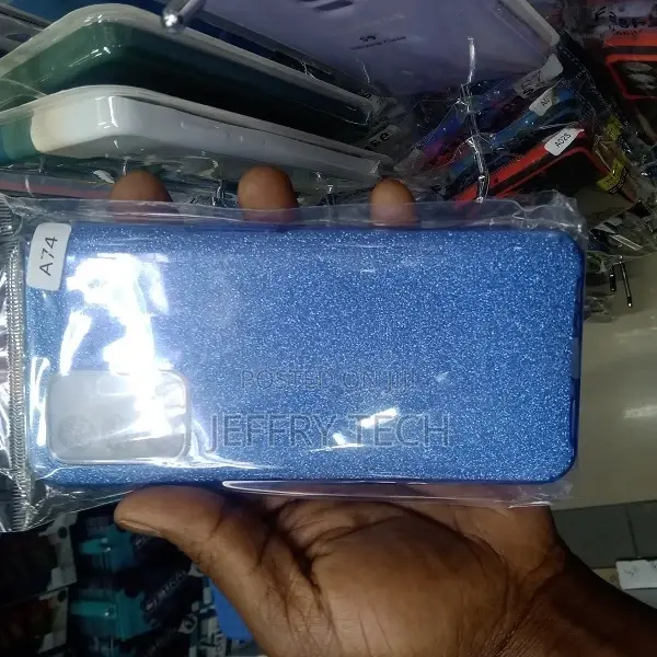 Samsung Galaxy A74 4g, Ipefet Case, Fancy, Glitter - Gold