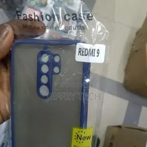 Back Cover for Redmi Note 9smoke Translucent Shoc