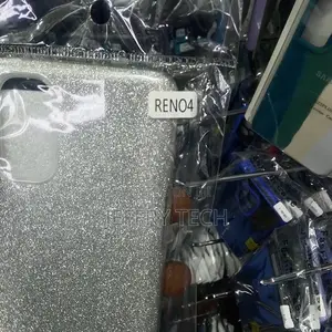 Oppo Reno 4, Dry Fixed Glitter Bling Ultra Thin TPU Sparkle
