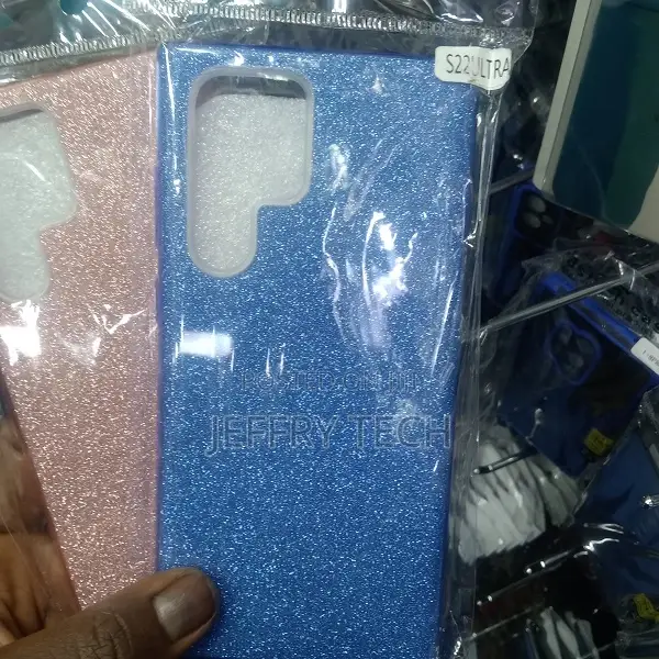 Case for Galaxy S22 Ultra 5G Glitter Case for Women Girls Bl