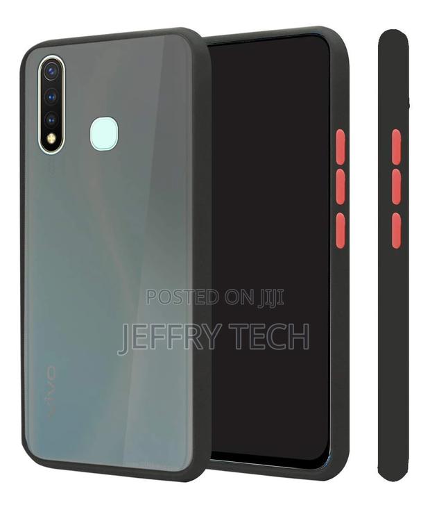 Smoke Back Cover for Vivo Y12/Y15/Y17 Smoke Translucent Shoc