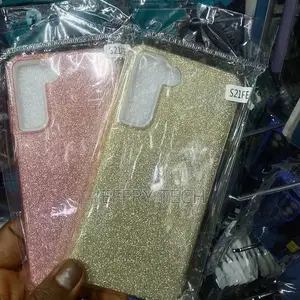 Samsung Galaxy S21 FE S21fe Case Luxury Hard PC Shining Glit