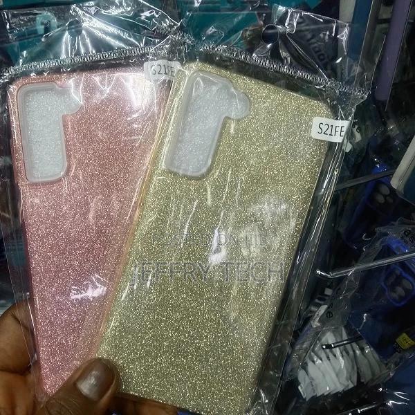 Samsung Galaxy S21 FE S21fe Case Luxury Hard PC Shining Glit - thumbnail 2