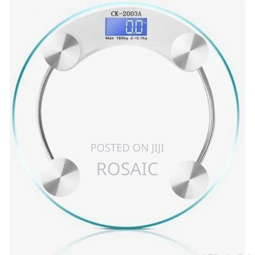 Round Digital Bathroom/Personal Scale at 1300