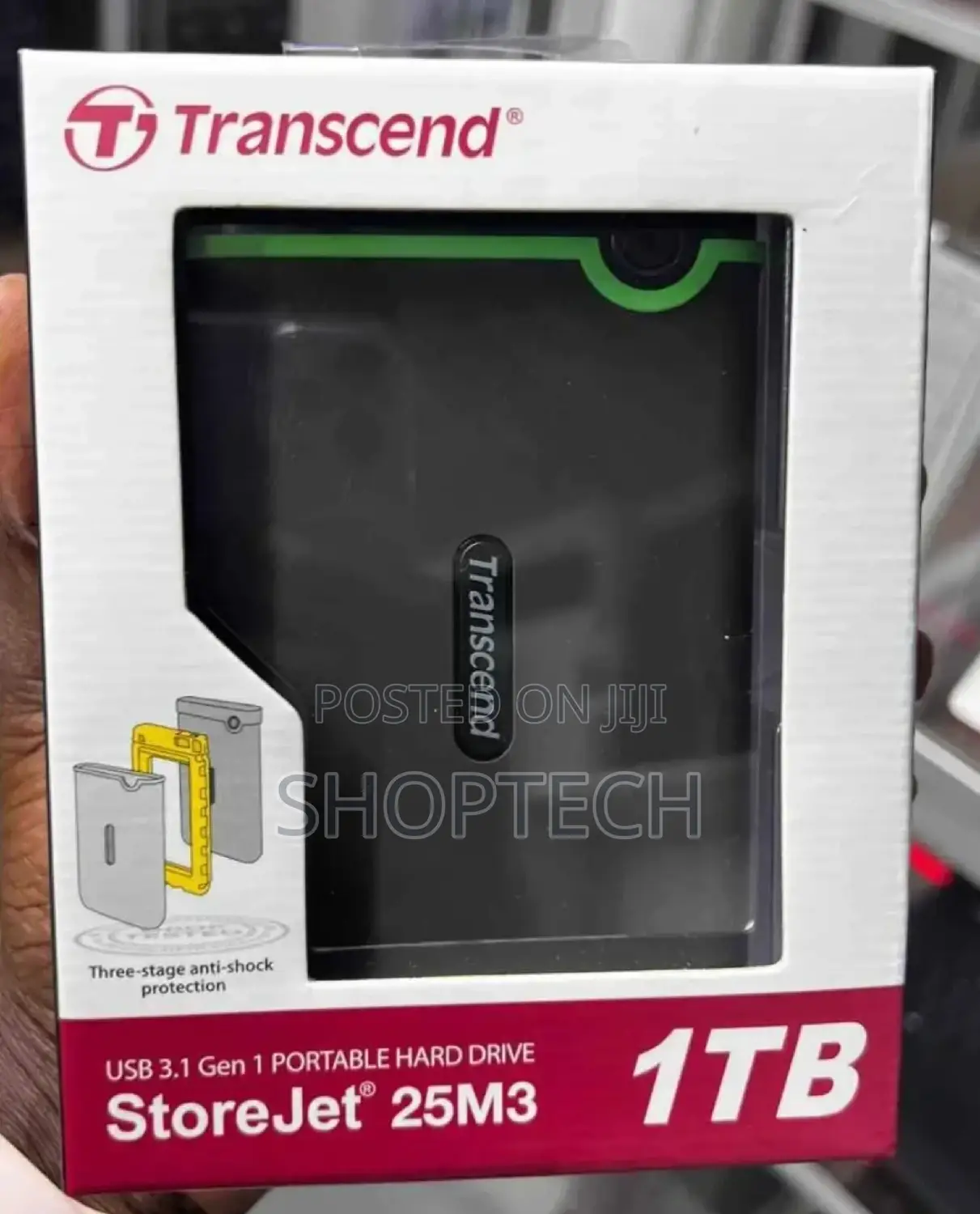 1tb Transend Hard Disk.