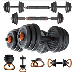 40 Kgs Dumbbell Set With Barbell.