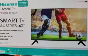 Hisense 43 Inches Smart Android FLAMELESS Digital Tv.