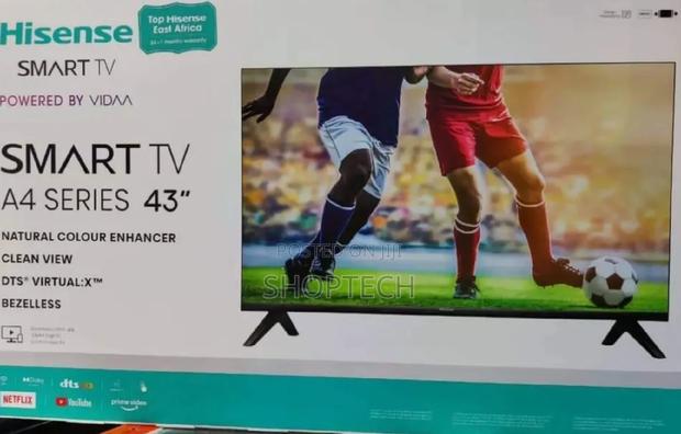 Hisense 43 Inches Smart Android FLAMELESS Digital Tv. - thumbnail 3