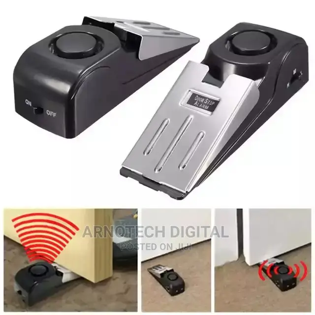 Anti-Burgler Alarm Door Stopper