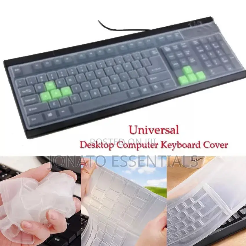 Universal Silicone Desktop Computer Keyboard Cover