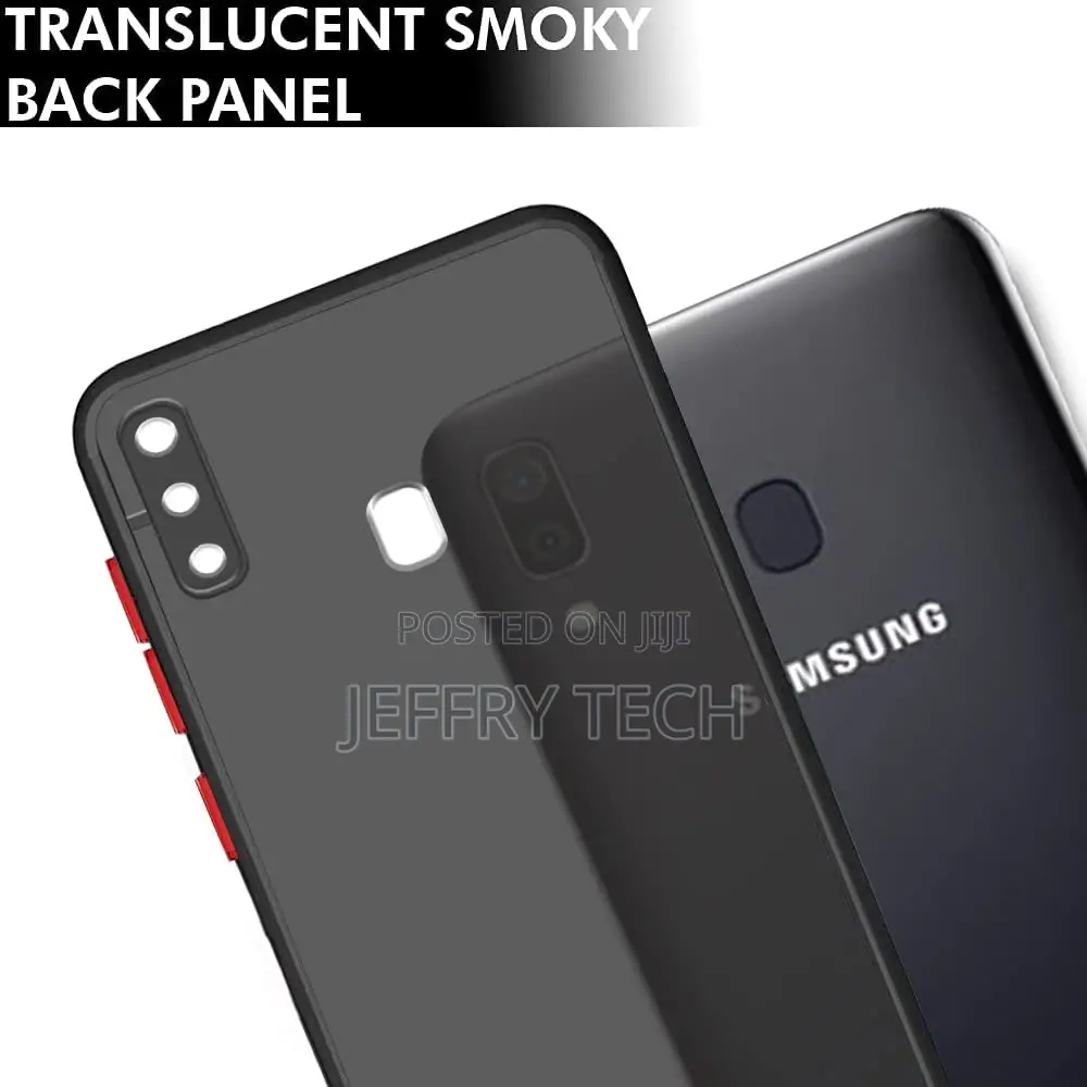 Samsung Galaxy M10s / A20 / A30 Smoke Back Case Cover | Tran