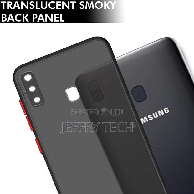 Samsung Galaxy M10s / A20 / A30 Smoke Back Case Cover | Tran - thumbnail 2