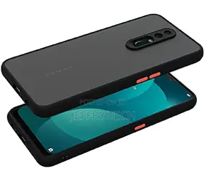 Matte Case Cover for Oppo F11 - Black