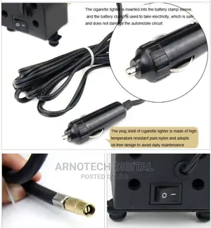 12v Heavy Duty Multifunction Car Air Inflator