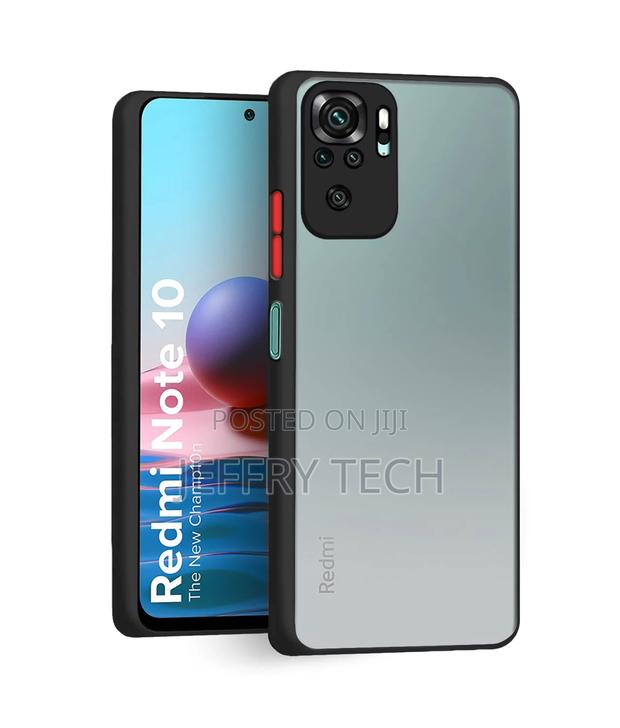 Redmi Note 10 / Note 10S Back Cover Smoke Case | Camera Bum - main view