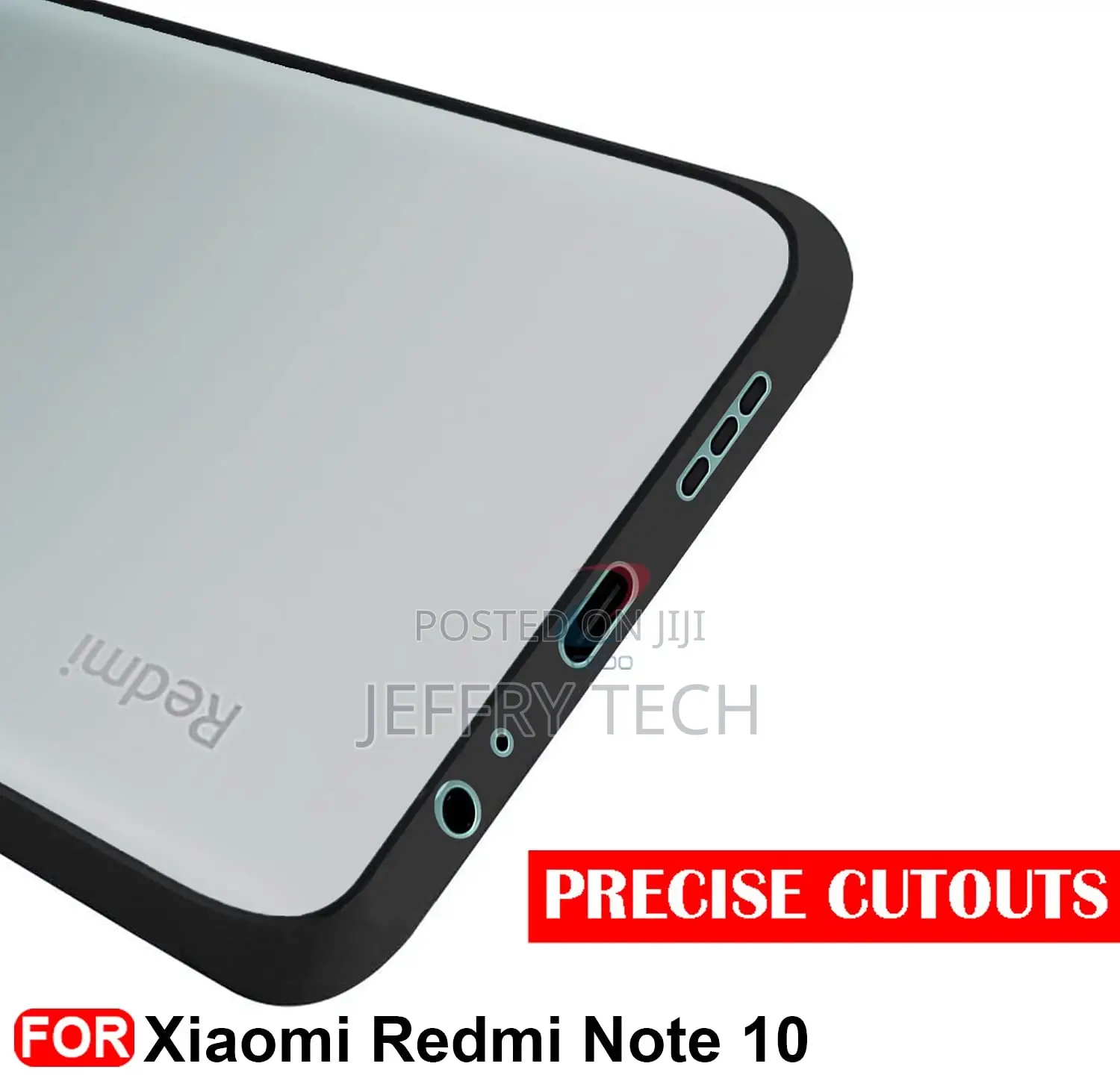 Redmi Note 10 / Note 10S Back Cover Smoke Case | Camera Bum