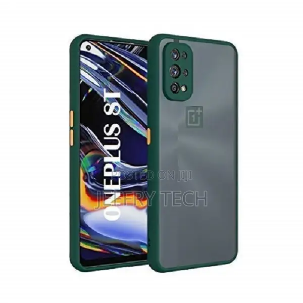 Original Fit Translucent Back Cover Case for One Plus 8t [An