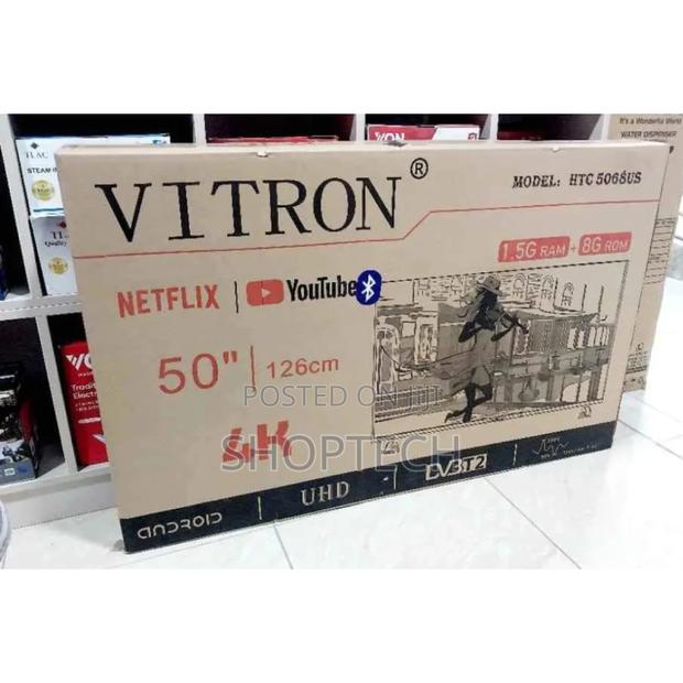 Vitron 50 Inches Smart Android Bluetooth Enabled.